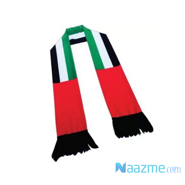 national day scarf with logo